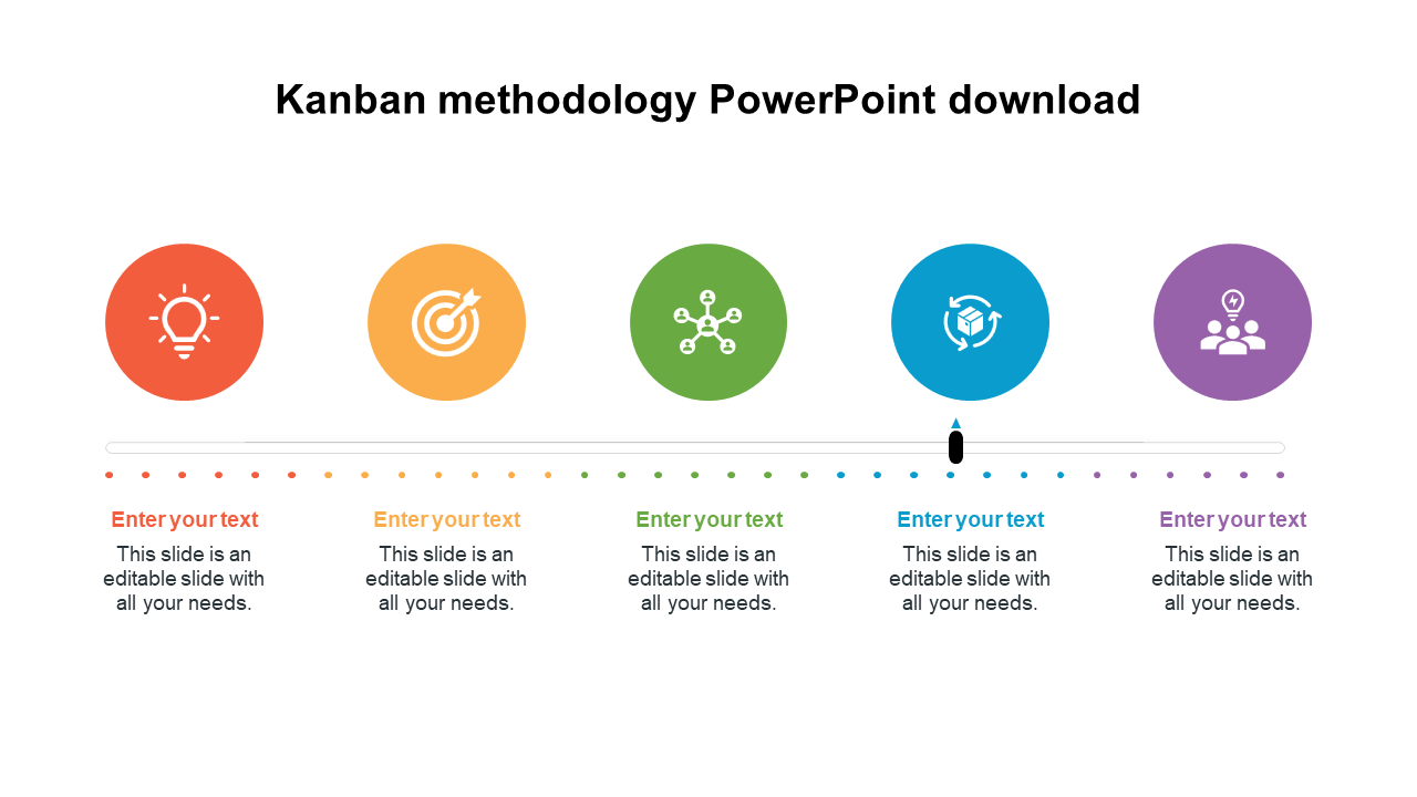 Best Kanban Methodology PowerPoint Download Templates